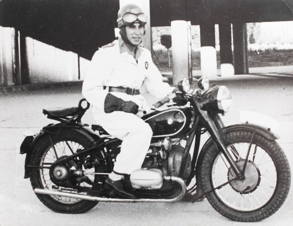 Mi abuelo, el motociclista
